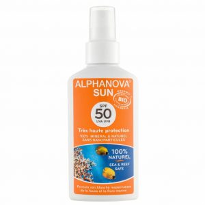 Alphanova Veganes Sonnenschutz-Spray (SPF 50)