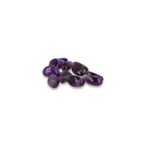 Lose tropfenförmige Perlen aus Amethyst (10 Stück)