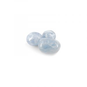 Trommelsteine Calcit blau (20-40 mm) - 100 Gramm