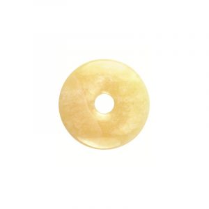 Donut Calcit gelb (30 mm)