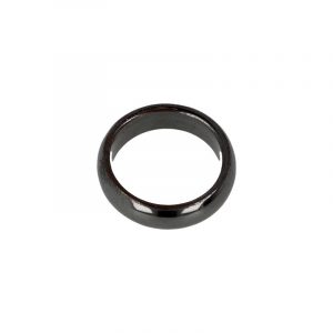 Edelstein Ring Hämatit (6 mm - Größe 20)