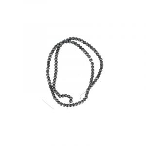 Edelstein Perlen-Strang Hämatit (4 mm)