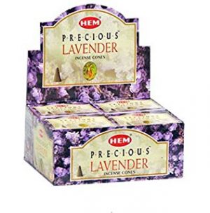 Hem Räucherkegel Edel-Lavendel (12er Pack)