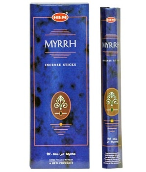 HEM Räucherstäbchen Myrrhe (6 Packungen)