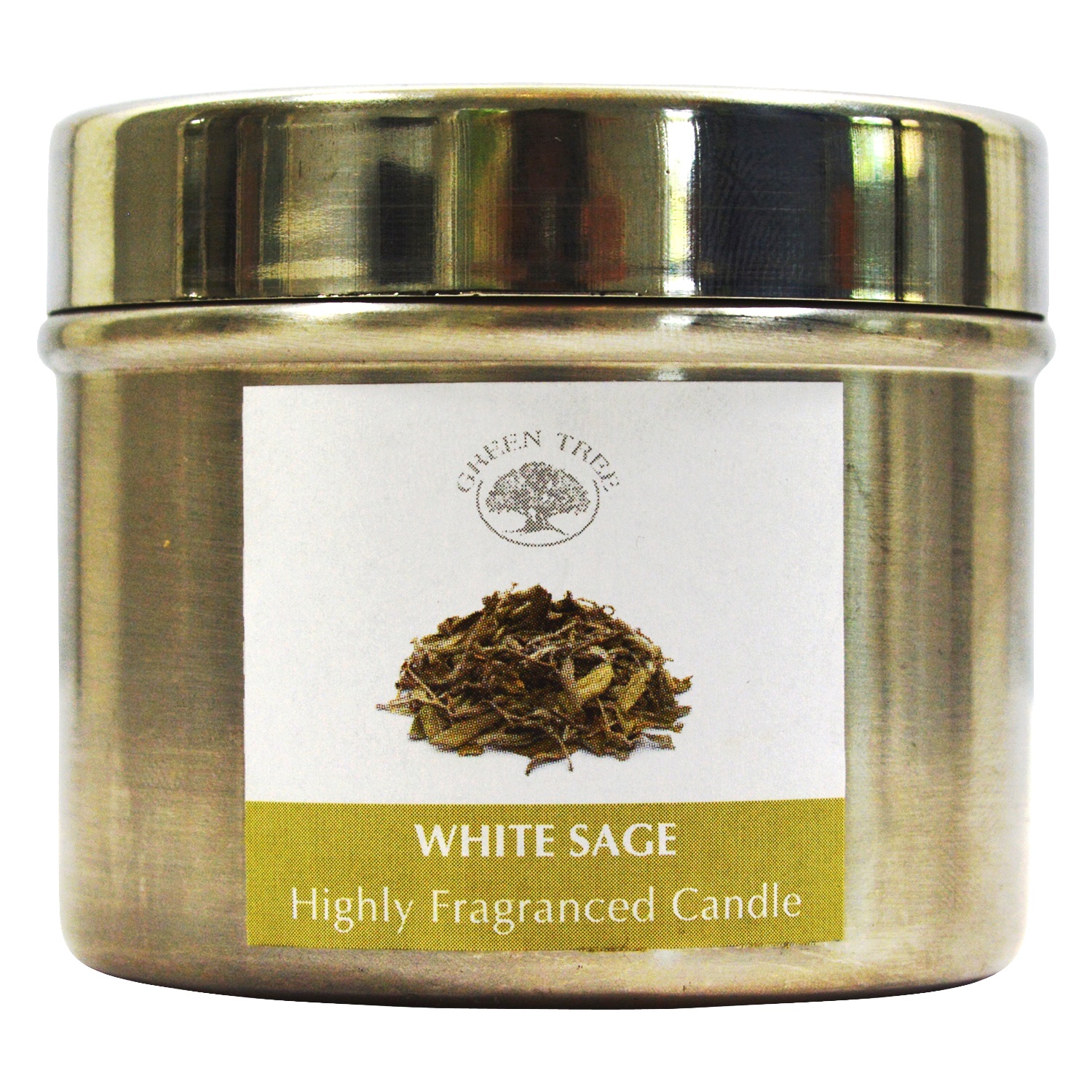 Duftkerze Weißer Salbei (150 Gramm)