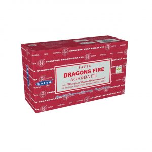 Satya Räucherstäbchen Dragon Fire (12 Packungen à 15 Gramm)