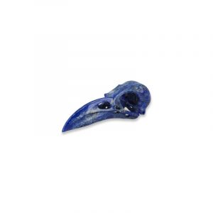 Rabenschädel aus Lapis Lazuli