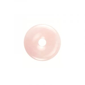 Donut Edelstein Rosenquarz (50 mm)