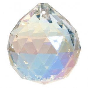 Feng Shui Regenbogenkristall-Kugel (perlmutt, AAA Qualität, 4 cm)