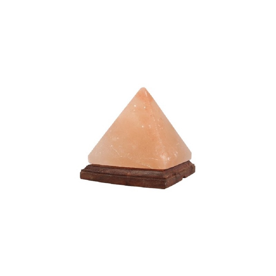 Salzstein Lampe Pyramide