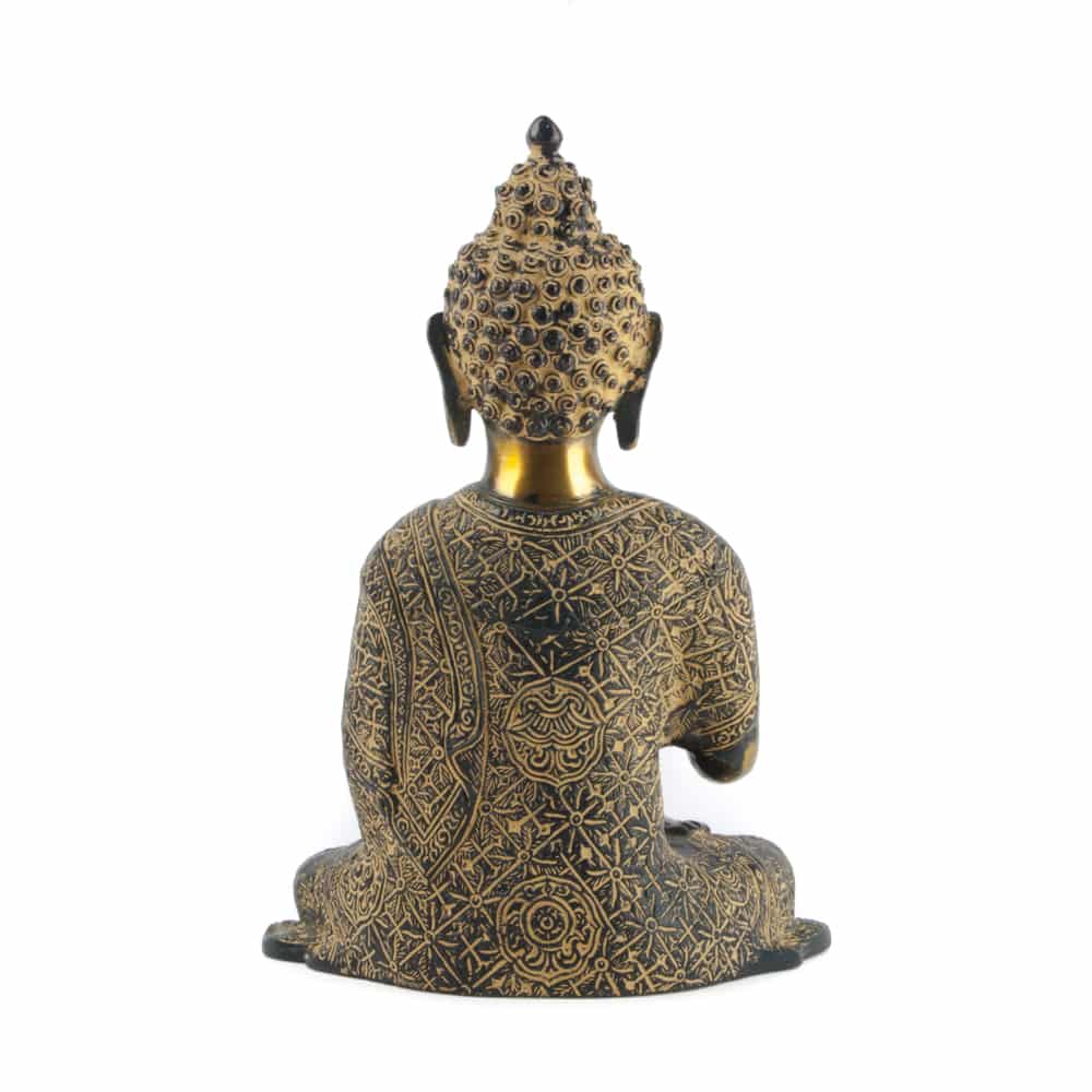 Buddha Meditation Goldrücken
