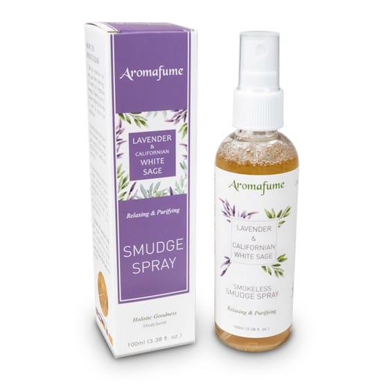Aromafume Natürliches Smudge-Spray Weißer Salbei und Lavendel