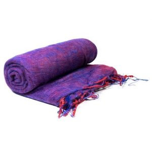 Schal für die Meditation Violett