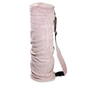Yoga Tasche aus Baumwolle rotbraun