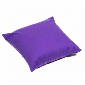 Knie Kissen für die Meditation violett (28 x 28 cm)