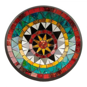 Schale Mosaik Stern Design (27,5 x 27,5 x 7 cm)