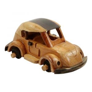 Volkswagen Käfer aus Holz (14 x 8 cm)