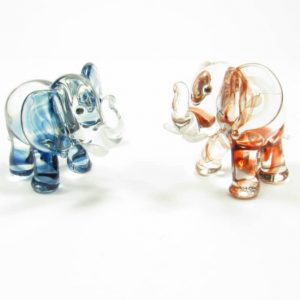 Glasstatue Elefant Assorted (5 cm)
