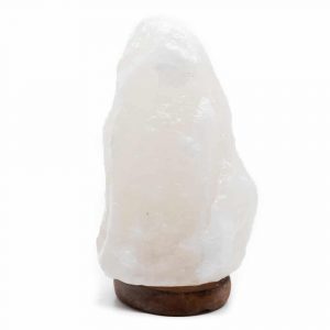 Himalaya-Salzlampe Weiß (1-2 kg) ca. 15 x 11 x 9 cm