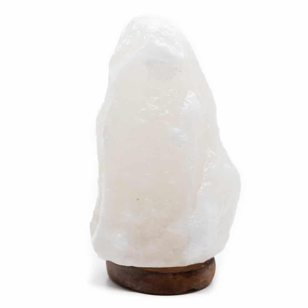 Himalaya-Salzlampe Weiß (1-2 kg) ca. 15 x 11 x 9 cm