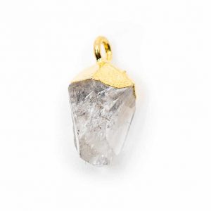 Geburtsstein-Anhänger April Herkimer Diamant (10 mm)