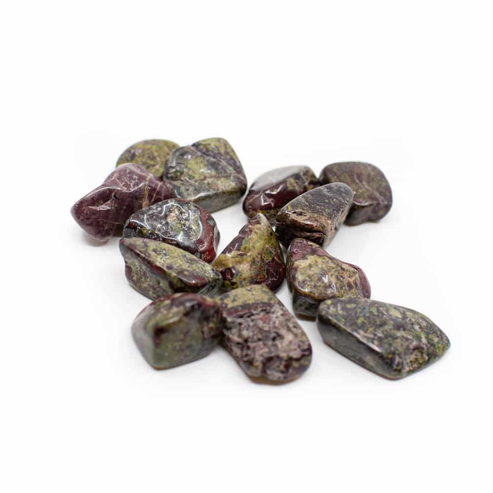 Trommelsteine Drachenblut Jaspis (20 bis 40 mm) - 200 Gramm