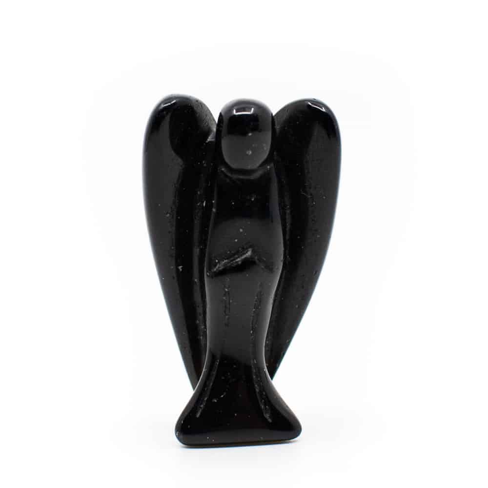 Stehender Engel Obsidian (35 mm)