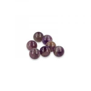 Lose Perlen aus Amethyst (8 mm - 7 Stück)