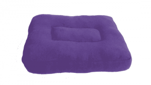Meditationskissen violett für Kinder&unterwegs - 23 x 18 x 4 cm