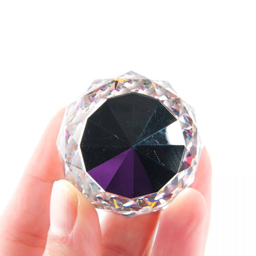 AAA Qualität 4 cm Feng Shui Regenbogenkristall Regenbogen-Kristalle Kugel