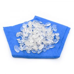 Trommelsteine Bergkristall Lademischung (5 bis 10 mm) - 100 Gramm