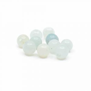 Edelstein Lose Perlen Amazonit - 10 Stück (4 mm)