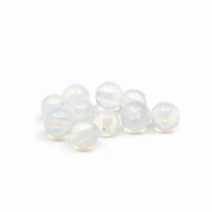 Edelstein Lose Perlen Opalit - 10 Stück (4 mm)