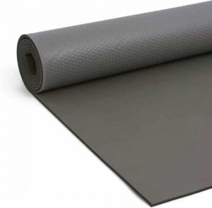 Manduka Yogamat GRP Rubber Steel Grey - Grau 6 mm – Hot Yoga – 180 x 66 cm