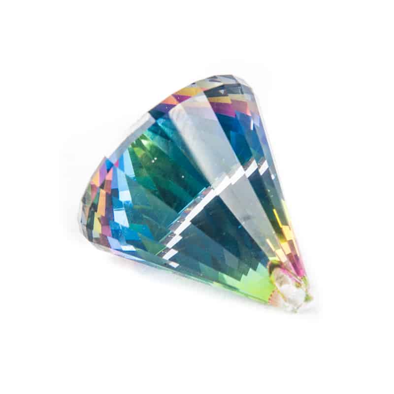 Regenbogen-Kristalle Kegel multicolor AAA Qualität
