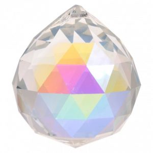 Feng Shui Regenbogenkristall-Kugel (perlmutt, AAA Qualität, 5 cm)