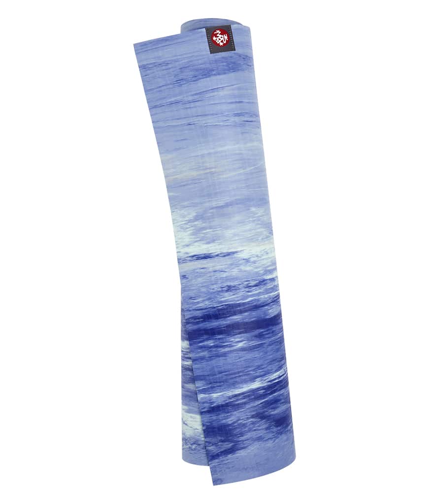 Manduka eKO Lite Yogamat Rubber Blau 4 mm – Surf Marbled – 180 x 61 cm