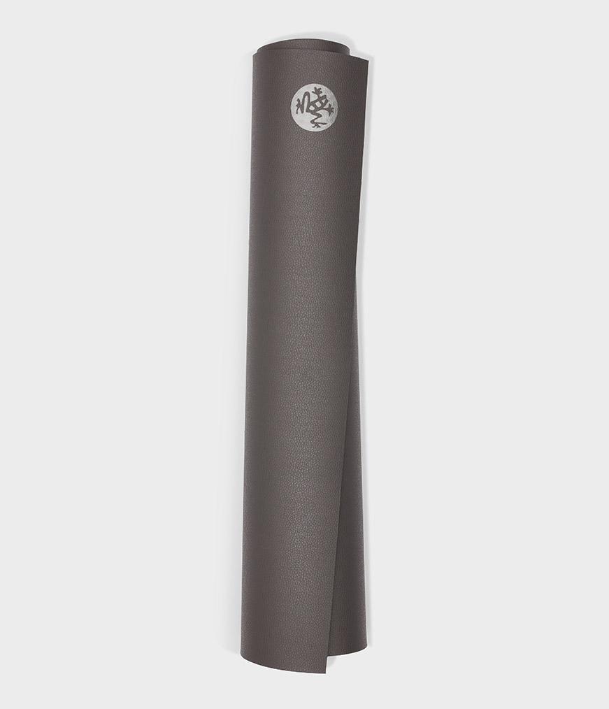 Manduka Yogamatte GRP Gummi Steel Grey - Grau 4 mm – Hot Yoga – 180 x 66 cm