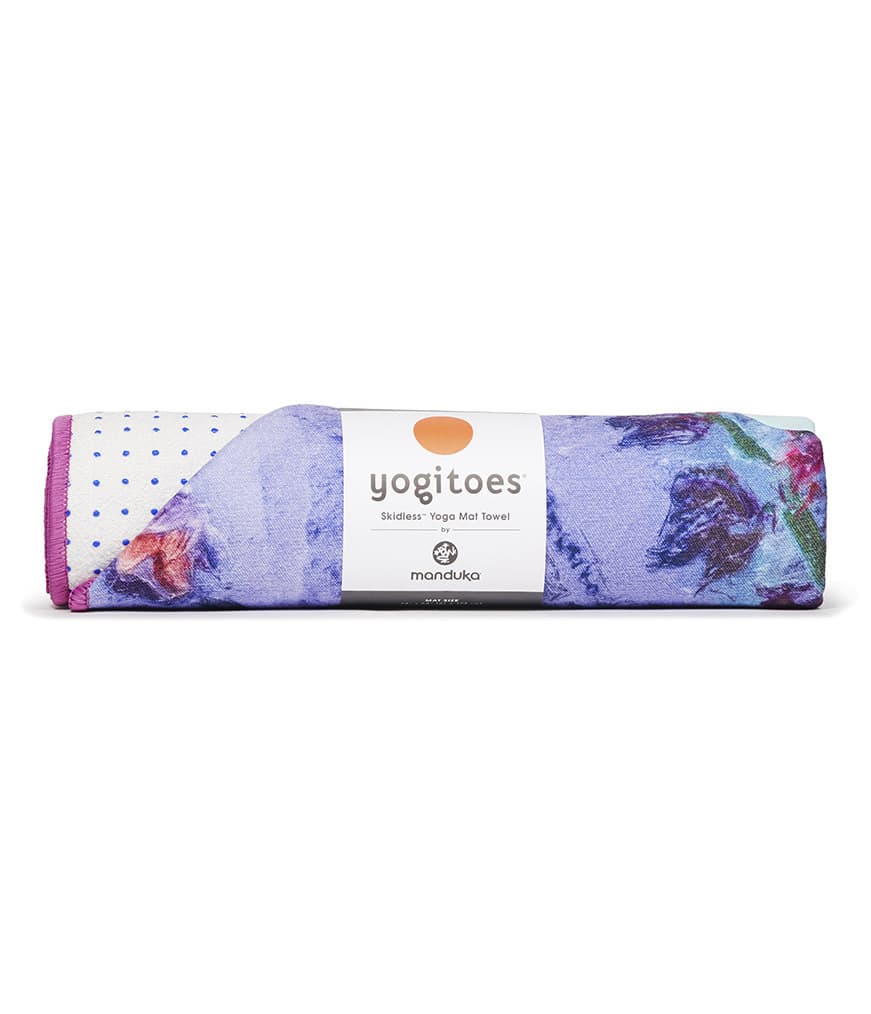 Manduka Yogitoes Skidless Yoga Handtuch – Illuminated Floral - Multicolor - 173 x 61 cm