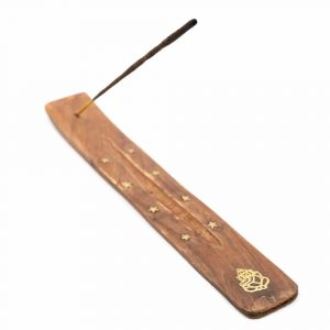 Räucherstäbchen-Halter Holz Ganesha (25 cm)