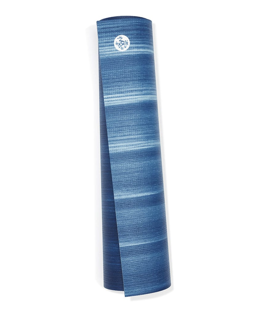 Manduka PRO Yogamatte PVC Blau 6 mm – Sea Foam Color Fields – 180 x 66 cm