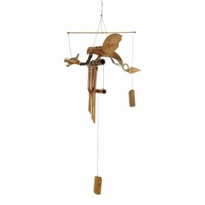 Windspiel Bambus Drache (103 x 48 x 38 cm)