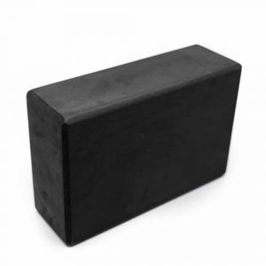 Spiru Yoga Block EVA-Schaumstoff Schwarz Rechteckig - 22 x 15 x 7,5 cm