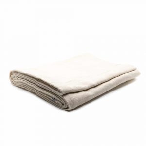 Meditationsdecke Handgewebt - Natürlich - 100% Baumwolle - 200 x 150 cm