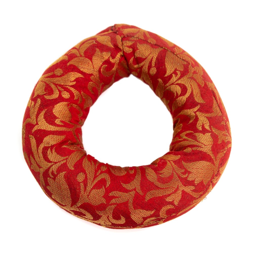 Klangschalenkissen Ringförmig Rot (15 x 4 cm)
