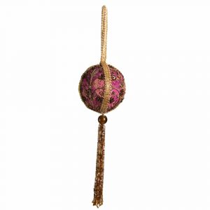 Anhänger Ornament Traditionelle Kugel Lila (30 cm)