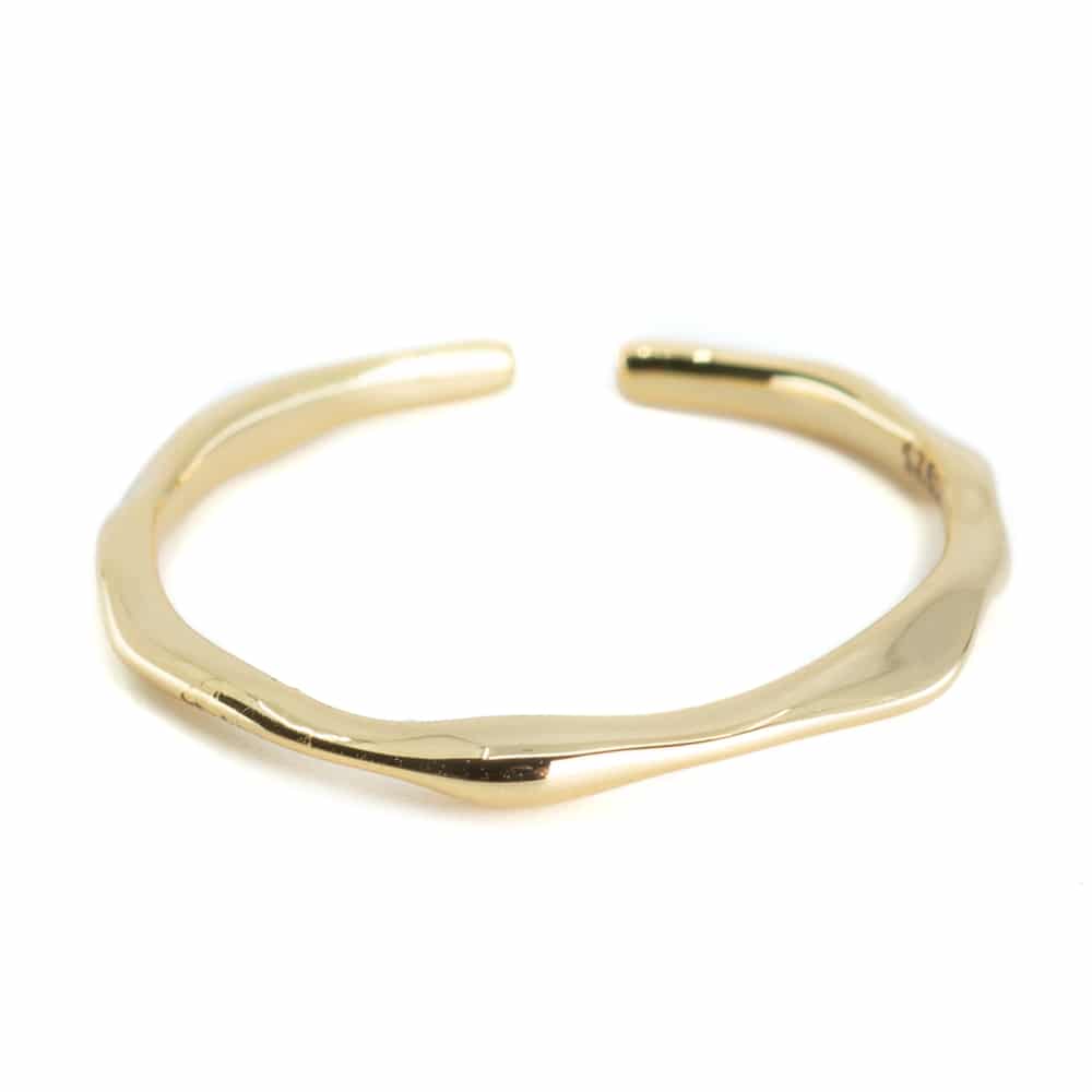 Verstellbarer Ring Kupfer Gold