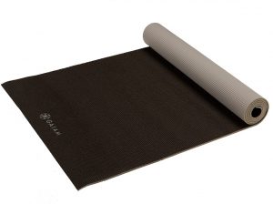 Gaiam Yoga Matte Latex-Free PVC Granite Storm 6 mm - (173 x 61 cm)