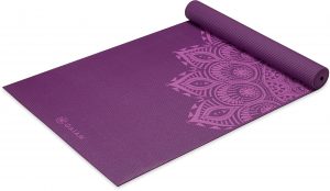 Gaiam Yoga Matte Latex-frei PVC Mandala 6 mm - (173 x 61 cm)