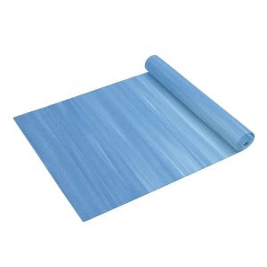 Gaiam Yoga Matte Latex-Frei PVC Blau Tie-Dye 4 mm - (173 x 61 cm)